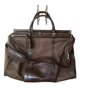 Vintage large Bill Blass carry on bag.